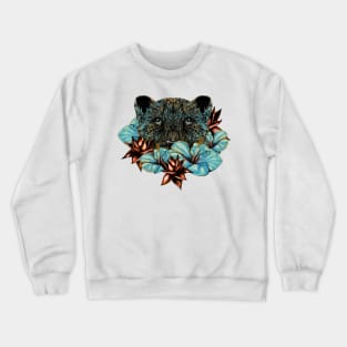 The Tiger and the flower Crewneck Sweatshirt